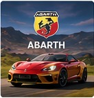 Original stylized illustration representing Abarth cars in Forza Horizon 6