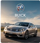 Original stylized illustration representing Buick cars in Forza Horizon 6