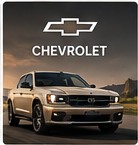 Original stylized illustration representing Chevrolet cars in Forza Horizon 6