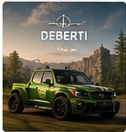 Original stylized illustration representing DeBerti cars in Forza Horizon 6