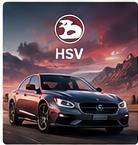 Original stylized illustration representing HSV cars in Forza Horizon 6
