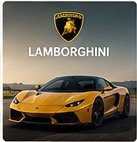 Original stylized illustration representing Lamborghini cars in Forza Horizon 6