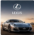 Original stylized illustration representing Lexus cars in Forza Horizon 6
