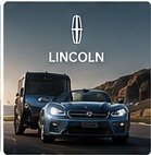 Original stylized illustration representing Lincoln cars in Forza Horizon 6