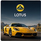 Original stylized illustration representing Lotus cars in Forza Horizon 6