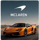 Original stylized illustration representing McLaren cars in Forza Horizon 6