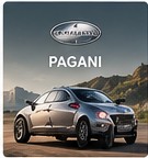 Original stylized illustration representing Pagani cars in Forza Horizon 6