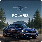 Original stylized illustration representing Polaris cars in Forza Horizon 6