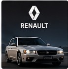 Original stylized illustration representing Renault cars in Forza Horizon 6