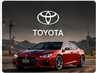 Original stylized illustration representing Toyota cars in Forza Horizon 6